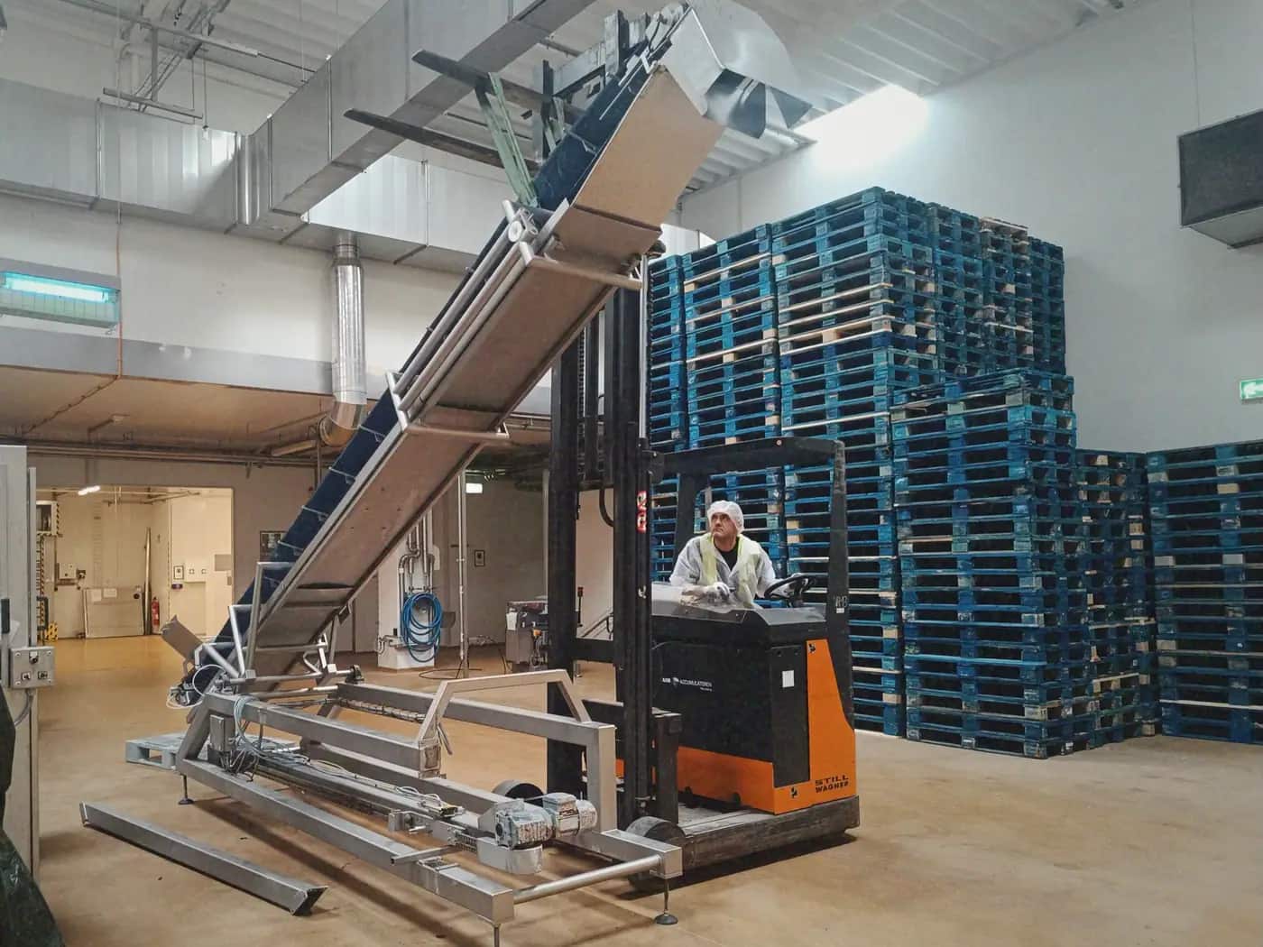 Dismantling a Cheese Packing & Filling Line
