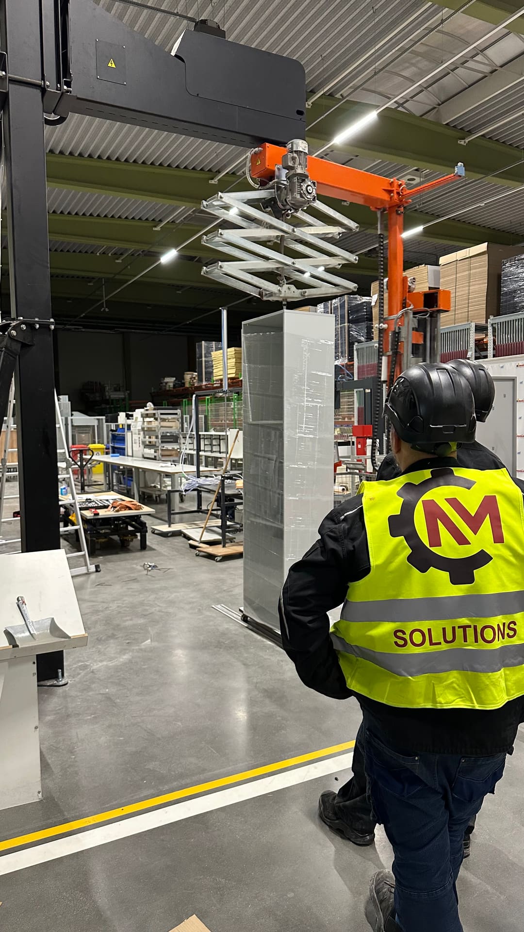 Cartoning Machine Relocation at MARO Factory