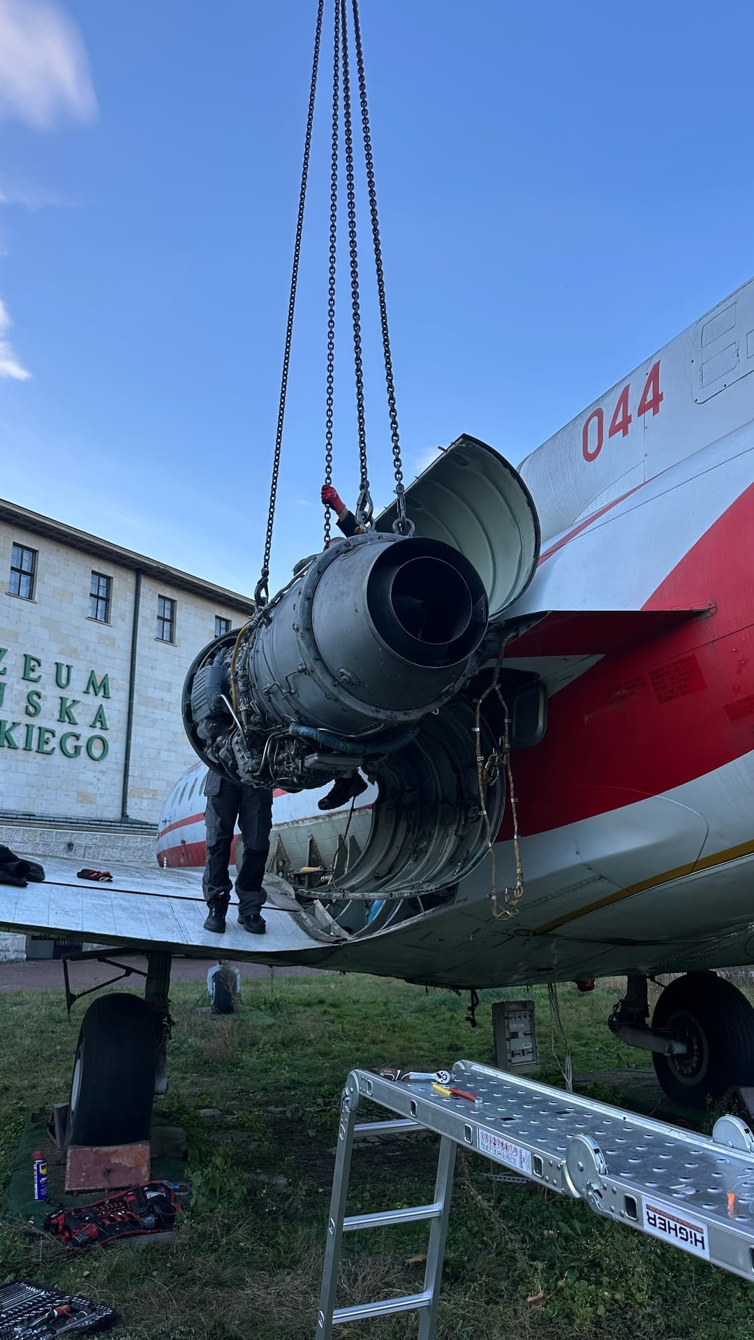 YAK-40 Aircraft Relocation